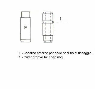 Metelli 01-S2829 Valve guide 01S2829: Buy near me at 2407.PL in Poland at an Affordable price!