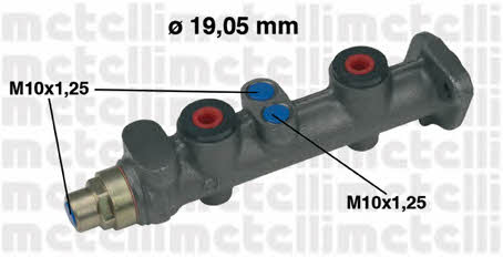 Metelli 05-0014 Brake Master Cylinder 050014: Buy near me in Poland at 2407.PL - Good price!