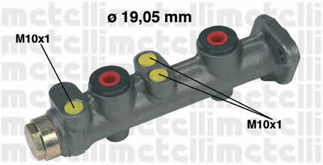 Metelli 05-0028 Brake Master Cylinder 050028: Buy near me in Poland at 2407.PL - Good price!