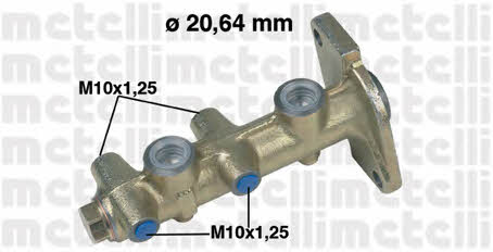 Metelli 05-0090 Brake Master Cylinder 050090: Buy near me at 2407.PL in Poland at an Affordable price!