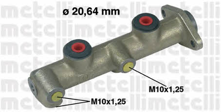 Metelli 05-0095 Brake Master Cylinder 050095: Buy near me in Poland at 2407.PL - Good price!