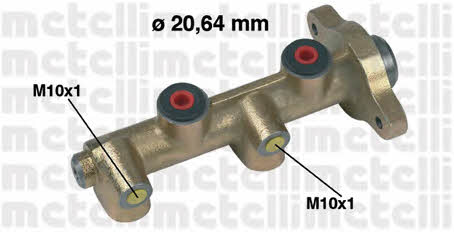 Metelli 05-0117 Brake Master Cylinder 050117: Buy near me in Poland at 2407.PL - Good price!