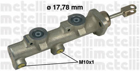 Metelli 05-0122 Brake Master Cylinder 050122: Buy near me at 2407.PL in Poland at an Affordable price!