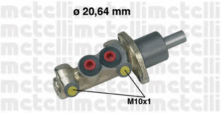 Metelli 05-0125 Brake Master Cylinder 050125: Buy near me in Poland at 2407.PL - Good price!