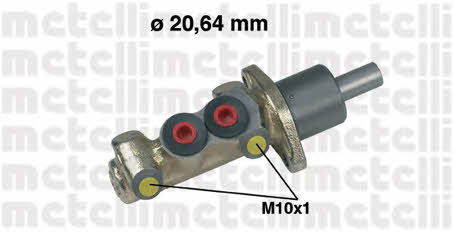 Metelli 05-0125 Цилиндр тормозной, главный 050125: Отличная цена - Купить в Польше на 2407.PL!