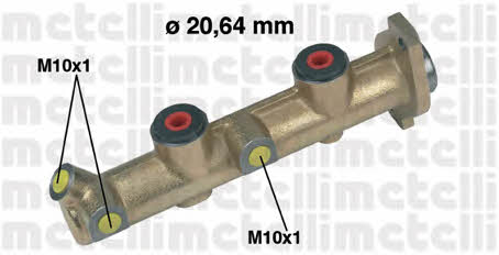 Metelli 05-0126 Brake Master Cylinder 050126: Buy near me in Poland at 2407.PL - Good price!