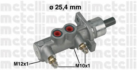 Metelli 05-0166 Brake Master Cylinder 050166: Buy near me in Poland at 2407.PL - Good price!