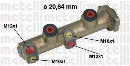Metelli 05-0194 Brake Master Cylinder 050194: Buy near me in Poland at 2407.PL - Good price!
