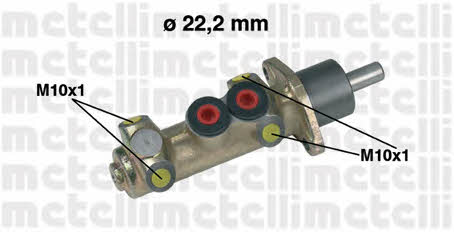 Metelli 05-0208 Brake Master Cylinder 050208: Buy near me in Poland at 2407.PL - Good price!