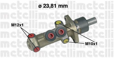 Metelli 05-0223 Brake Master Cylinder 050223: Buy near me in Poland at 2407.PL - Good price!