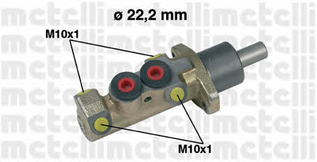 Metelli 05-0228 Brake Master Cylinder 050228: Buy near me in Poland at 2407.PL - Good price!