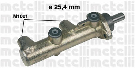 Metelli 05-0236 Brake Master Cylinder 050236: Buy near me in Poland at 2407.PL - Good price!