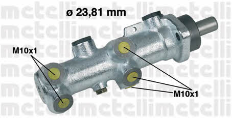 Metelli 05-0240 Brake Master Cylinder 050240: Buy near me in Poland at 2407.PL - Good price!