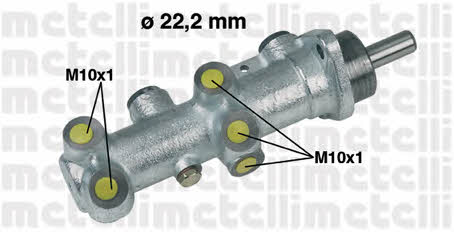 Metelli 05-0241 Brake Master Cylinder 050241: Buy near me in Poland at 2407.PL - Good price!