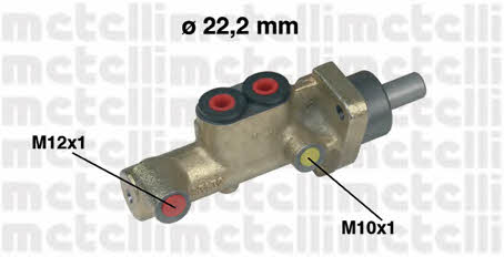 Metelli 05-0246 Brake Master Cylinder 050246: Buy near me in Poland at 2407.PL - Good price!