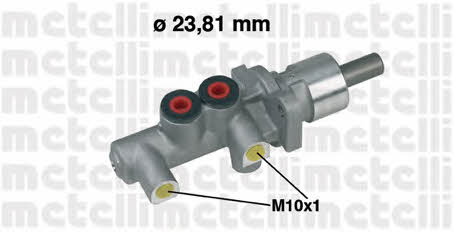 Metelli 05-0255 Brake Master Cylinder 050255: Buy near me in Poland at 2407.PL - Good price!