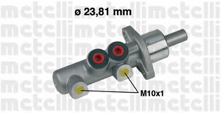 Metelli 05-0259 Brake Master Cylinder 050259: Buy near me in Poland at 2407.PL - Good price!