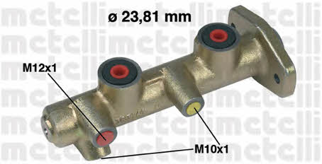Metelli 05-0270 Brake Master Cylinder 050270: Buy near me in Poland at 2407.PL - Good price!