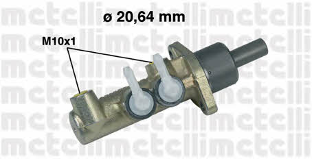 Metelli 05-0273 Brake Master Cylinder 050273: Buy near me in Poland at 2407.PL - Good price!