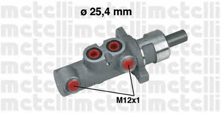 Metelli 05-0275 Brake Master Cylinder 050275: Buy near me in Poland at 2407.PL - Good price!