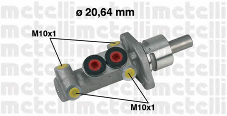 Metelli 05-0277 Brake Master Cylinder 050277: Buy near me in Poland at 2407.PL - Good price!