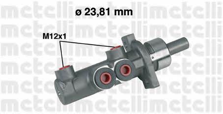 Metelli 05-0280 Brake Master Cylinder 050280: Buy near me in Poland at 2407.PL - Good price!