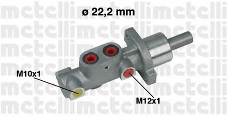 Metelli 05-0297 Brake Master Cylinder 050297: Buy near me in Poland at 2407.PL - Good price!