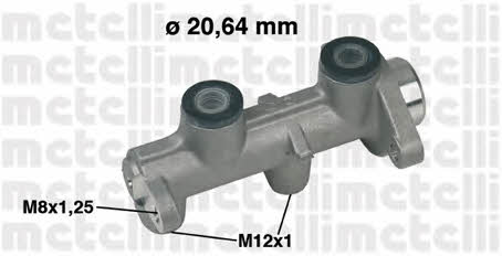 Metelli 05-0307 Brake Master Cylinder 050307: Buy near me in Poland at 2407.PL - Good price!