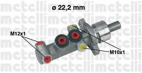 Metelli 05-0310 Brake Master Cylinder 050310: Buy near me in Poland at 2407.PL - Good price!