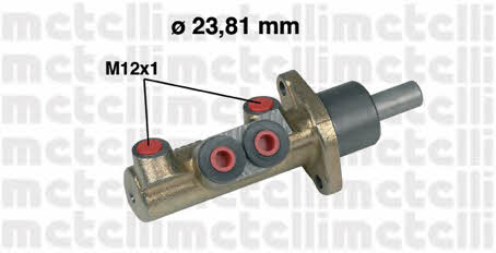 Metelli 05-0311 Brake Master Cylinder 050311: Buy near me in Poland at 2407.PL - Good price!