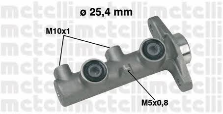 Metelli 05-0329 Brake Master Cylinder 050329: Buy near me in Poland at 2407.PL - Good price!