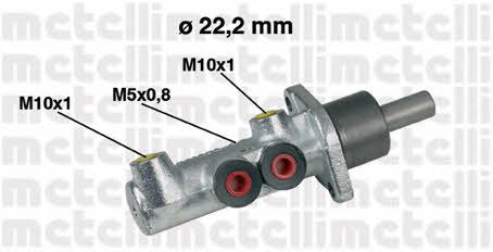 Metelli 05-0354 Brake Master Cylinder 050354: Buy near me in Poland at 2407.PL - Good price!