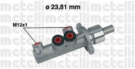 Metelli 05-0355 Brake Master Cylinder 050355: Buy near me at 2407.PL in Poland at an Affordable price!