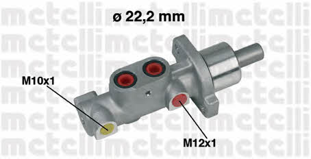 Metelli 05-0365 Brake Master Cylinder 050365: Buy near me in Poland at 2407.PL - Good price!