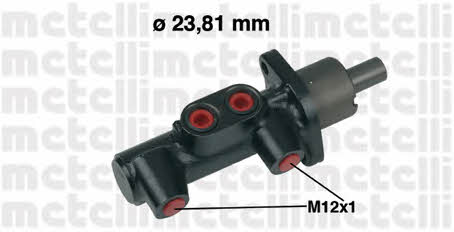 Metelli 05-0372 Brake Master Cylinder 050372: Buy near me in Poland at 2407.PL - Good price!