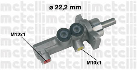 Metelli 05-0381 Brake Master Cylinder 050381: Buy near me in Poland at 2407.PL - Good price!