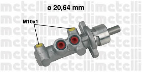Metelli 05-0396 Brake Master Cylinder 050396: Buy near me in Poland at 2407.PL - Good price!