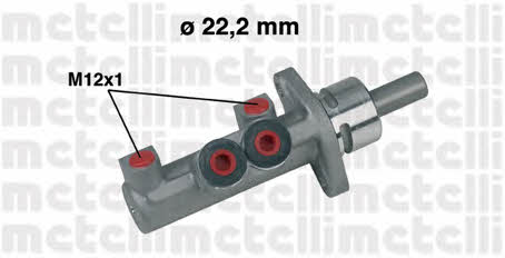 Metelli 05-0403 Brake Master Cylinder 050403: Buy near me in Poland at 2407.PL - Good price!