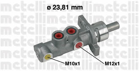 Metelli 05-0409 Brake Master Cylinder 050409: Buy near me in Poland at 2407.PL - Good price!