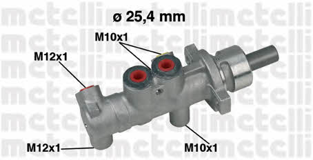 Metelli 05-0415 Brake Master Cylinder 050415: Buy near me in Poland at 2407.PL - Good price!