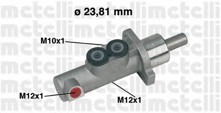 Metelli 05-0441 Brake Master Cylinder 050441: Buy near me in Poland at 2407.PL - Good price!