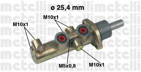 Metelli 05-0446 Brake Master Cylinder 050446: Buy near me in Poland at 2407.PL - Good price!