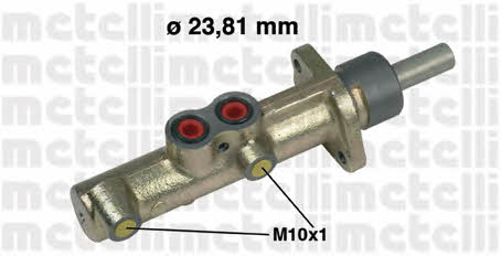 Metelli 05-0468 Brake Master Cylinder 050468: Buy near me in Poland at 2407.PL - Good price!