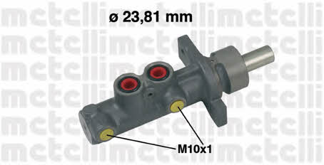 Metelli 05-0486 Brake Master Cylinder 050486: Buy near me in Poland at 2407.PL - Good price!