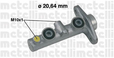 Metelli 05-0497 Brake Master Cylinder 050497: Buy near me in Poland at 2407.PL - Good price!
