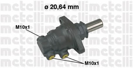 Metelli 05-0520 Brake Master Cylinder 050520: Buy near me in Poland at 2407.PL - Good price!