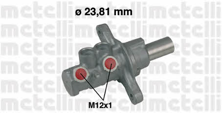 Metelli 05-0522 Brake Master Cylinder 050522: Buy near me in Poland at 2407.PL - Good price!