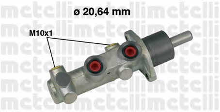 Metelli 05-0523 Brake Master Cylinder 050523: Buy near me in Poland at 2407.PL - Good price!
