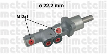 Metelli 05-0534 Brake Master Cylinder 050534: Buy near me at 2407.PL in Poland at an Affordable price!
