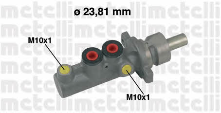 Metelli 05-0544 Brake Master Cylinder 050544: Buy near me in Poland at 2407.PL - Good price!
